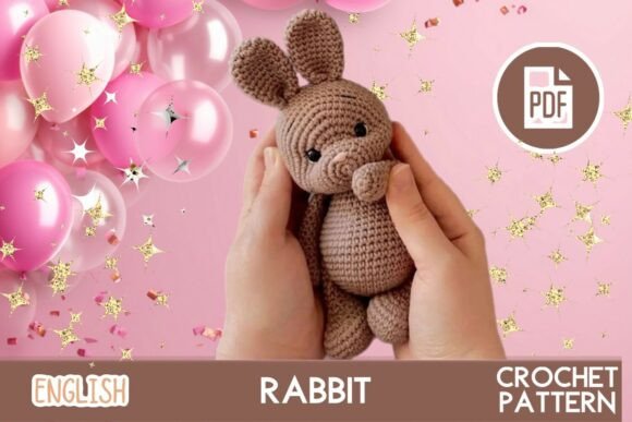 Rabbit Bunny Crochet PDF Amigurumi
