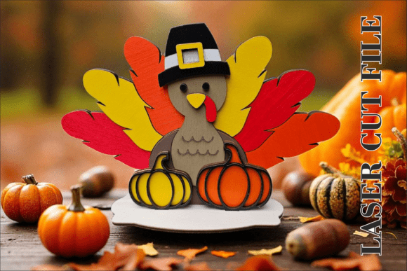 Thanksgiving Turkey Laser Cut File Laser Cutting