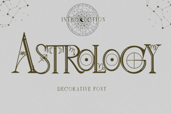 Astrology Font