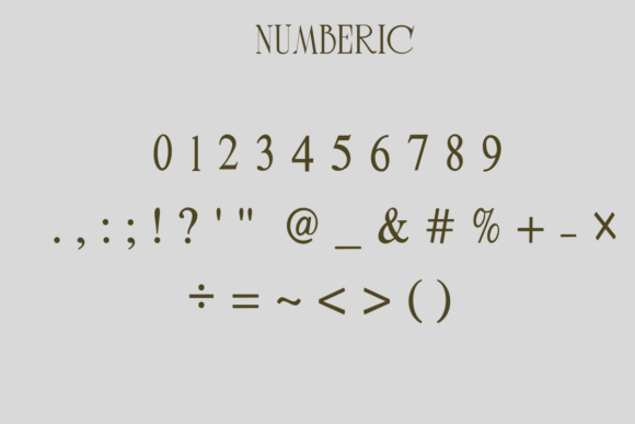 Astrology Font - Preview 3