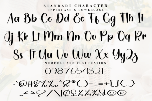 Autumn Wedding Font - Preview 4