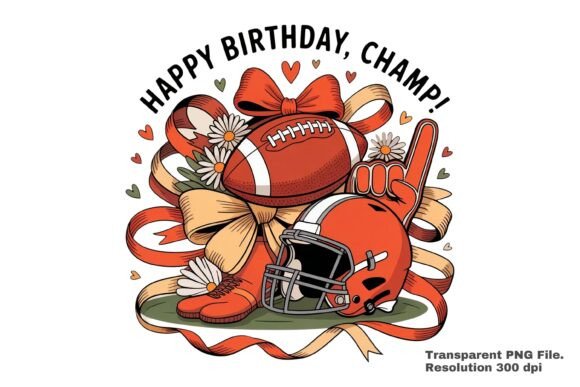 Browns Champ Birthday PNG