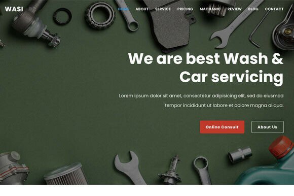 Car & Repair Responsive Template