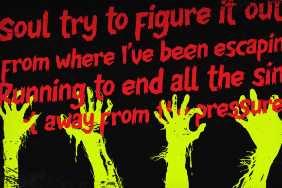 Chiller Mark Font - Preview 5