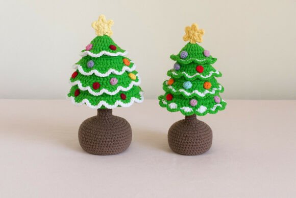 Mini Christmas Tree Crochet Pattern