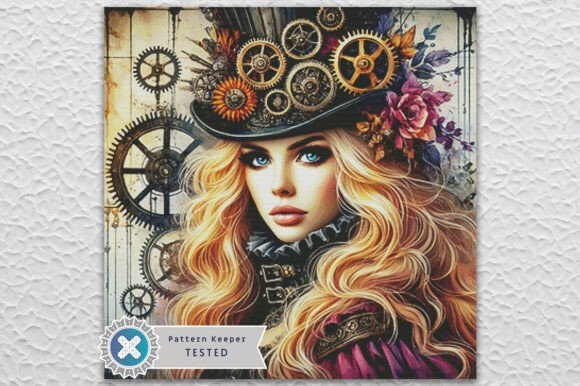 Cross Stitch Pattern PDF Steampunk