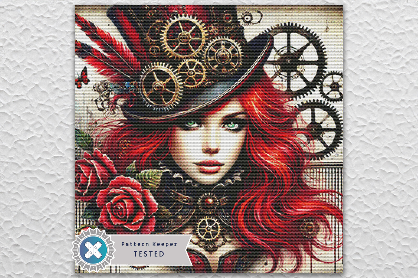 Cross Stitch Pattern PDF Steampunk