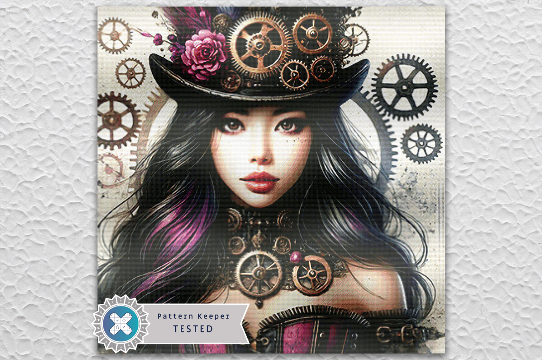 Cross Stitch Pattern PDF Steampunk
