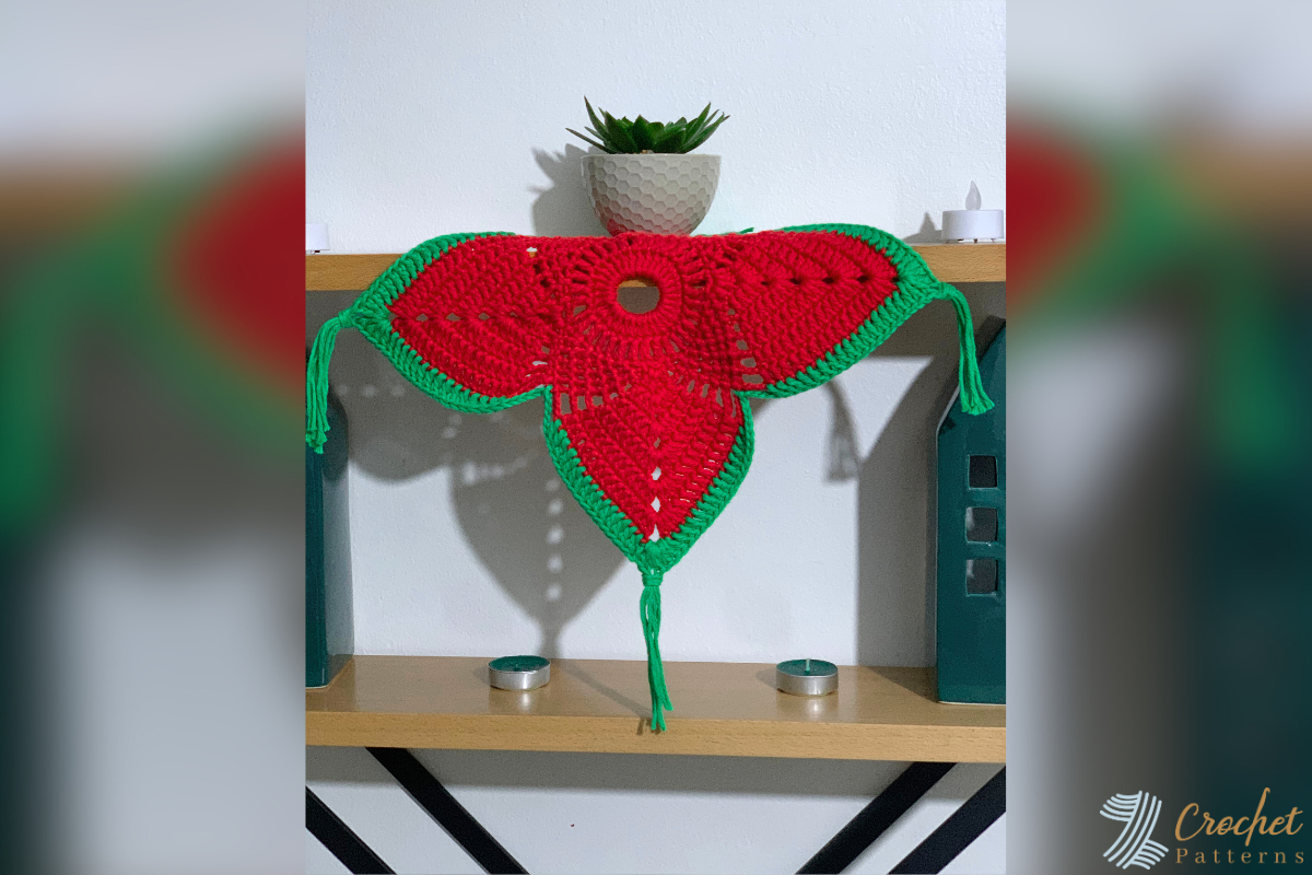 Festive Christmas Doily Crochet Pattern