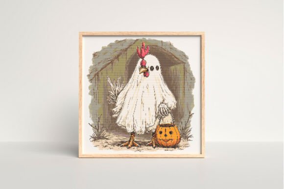 Halloween Ghost Chicken