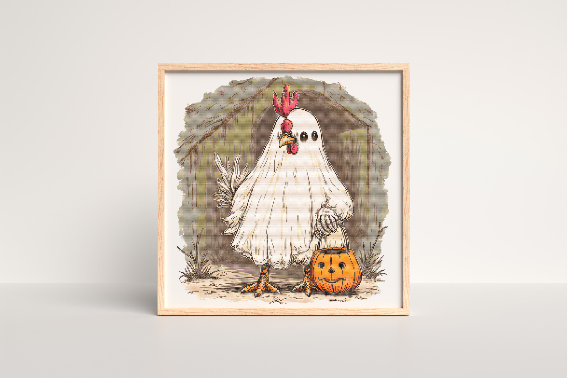 Halloween Ghost Chicken