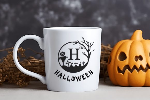 Horror Monogram Font - Preview 1