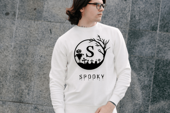 Horror Monogram Font - Preview 2