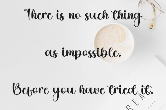 Quality Handmade Font PNG with transparent background - Preview 5