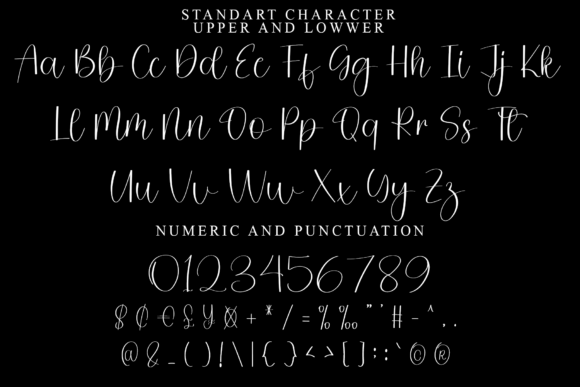 Queen Christmas Font PNG with transparent background - Preview 4