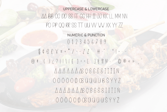 Barbecue Font - Preview 6