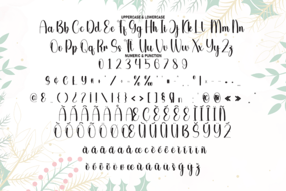 Christmas Font - Preview 6