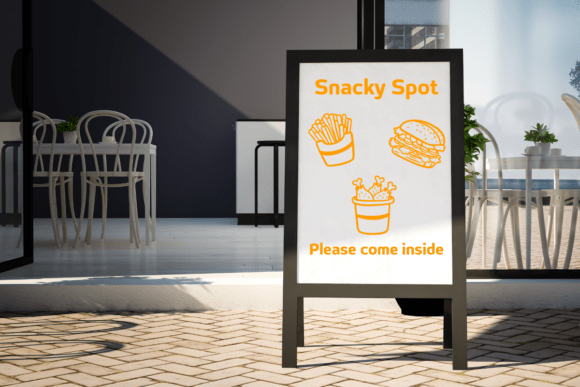 Fast Food Doodle Font - Preview 4
