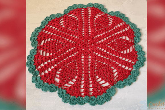 Festive Christmas Doily Crochet Pattern