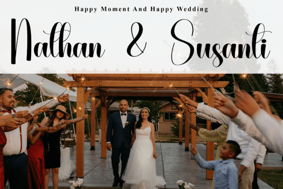 Honeymoon Font - Preview 2