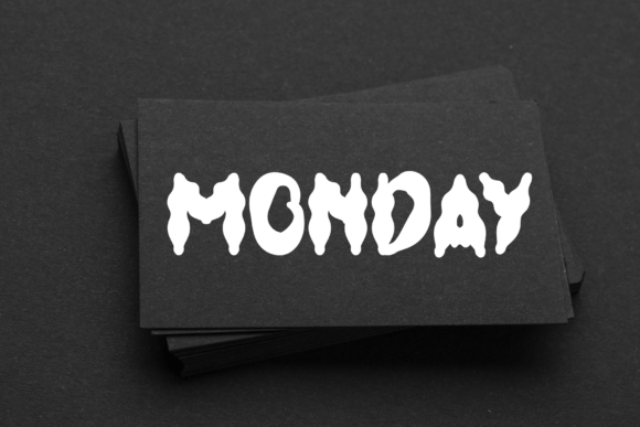 House Creepy Font PNG with transparent background - Preview 4