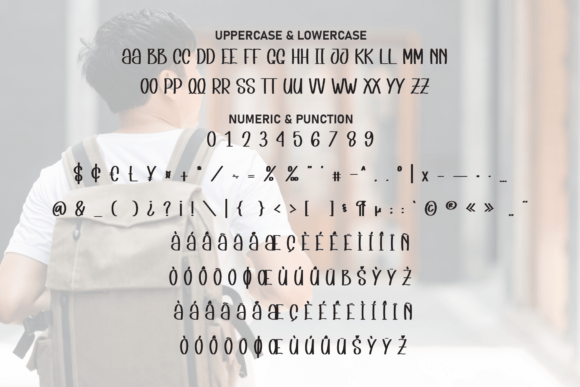 Monday Varsity Font PNG with transparent background - Preview 6