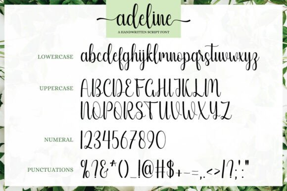 Adeline Font - Preview 6
