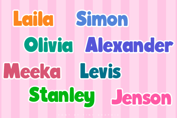 Baby and Me Font - Preview 6