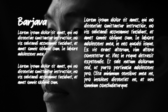 Barjava Font - Preview 2
