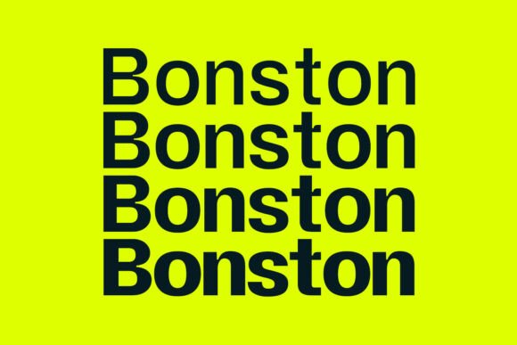 Bonston Font - Preview 1