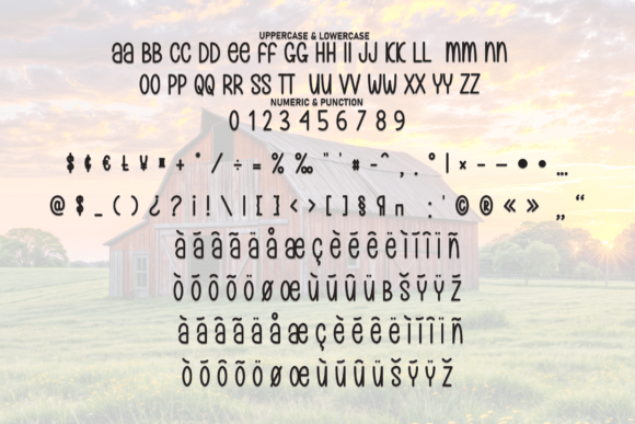 Farmhouse Font - Preview 6