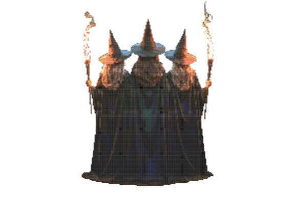 Halloween Rio of Witches with Torches
