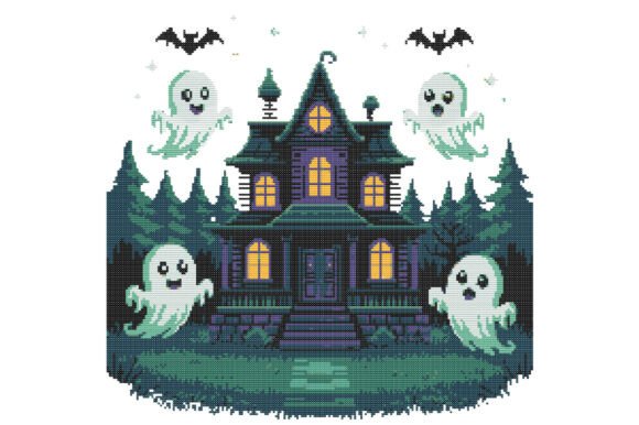 Haunted House with Friendly Ghosts