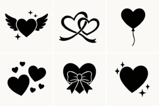 Heart Icons SVG Bundle