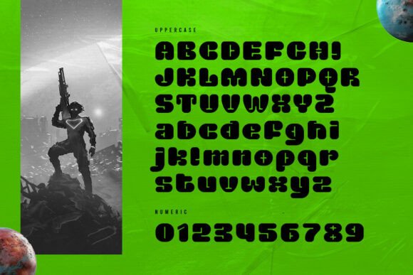 Pomar Font PNG with transparent background - Preview 1