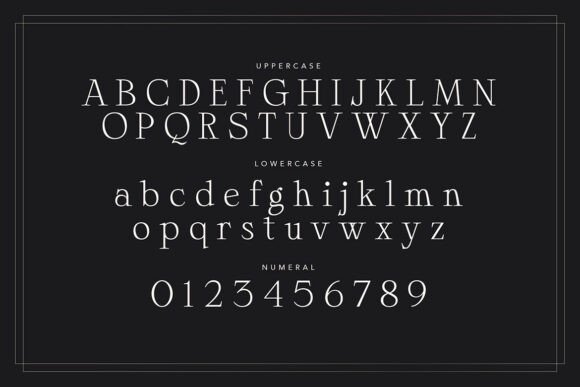 Portman Font PNG with transparent background - Preview 1