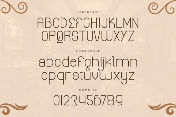 Qaisilon Font PNG with transparent background - Preview 1