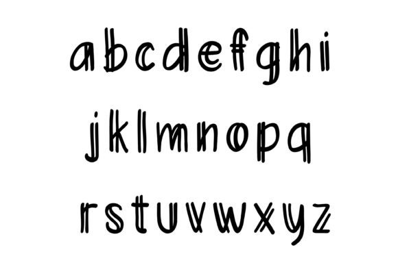 Sketchbeat Font PNG with transparent background - Preview 2