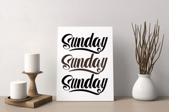 Smart Beauty Font PNG with transparent background - Preview 1