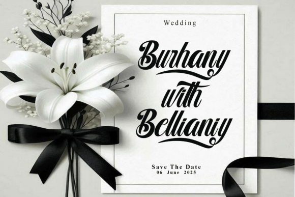 Smart Beauty Font PNG with transparent background - Preview 3
