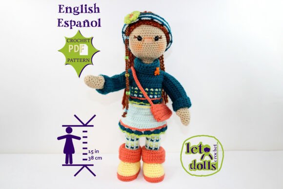 Zoe Small Crochet Doll Pattern