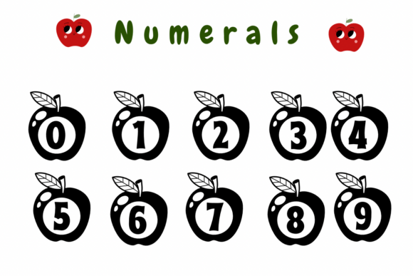 Apple Font - Preview 3