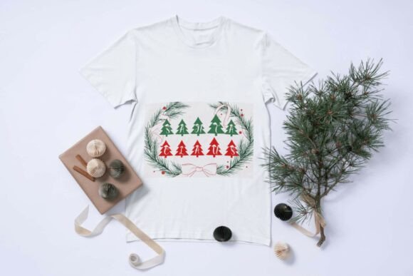 Beautiful Christmas Tree Font - Preview 5