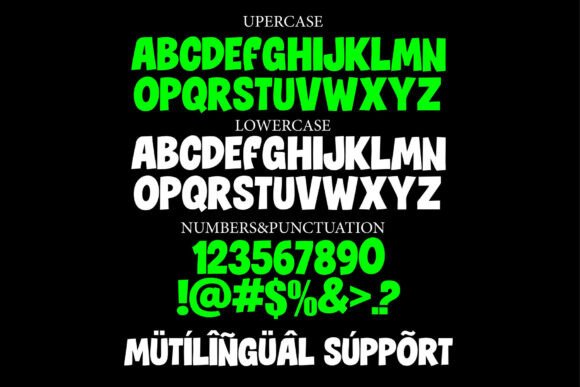Black Rattle Font - Preview 2