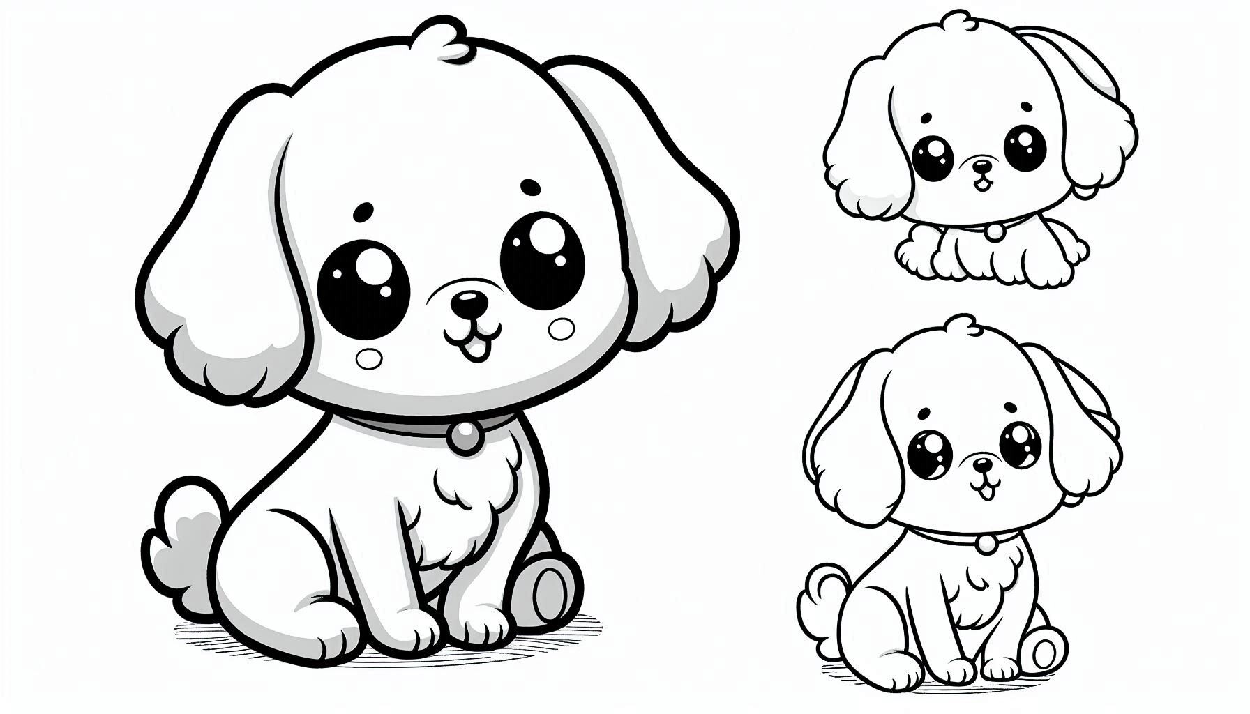 Cartoon Dog Sitting