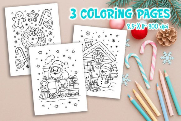 Christmas Kids Coloring Pages