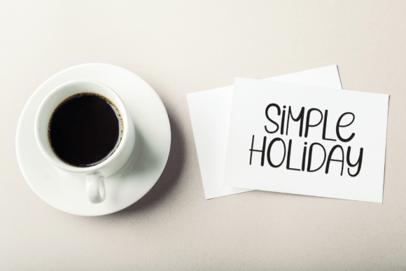 Cute Sunday Font PNG with transparent background - Preview 2