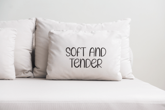 Cute Sunday Font PNG with transparent background - Preview 3