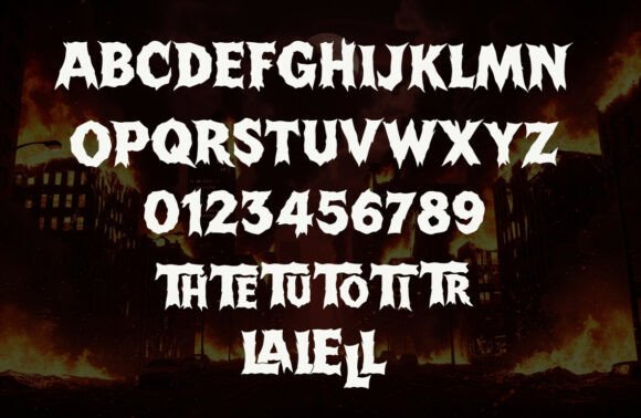 Friday Tragedy Font - Preview 2