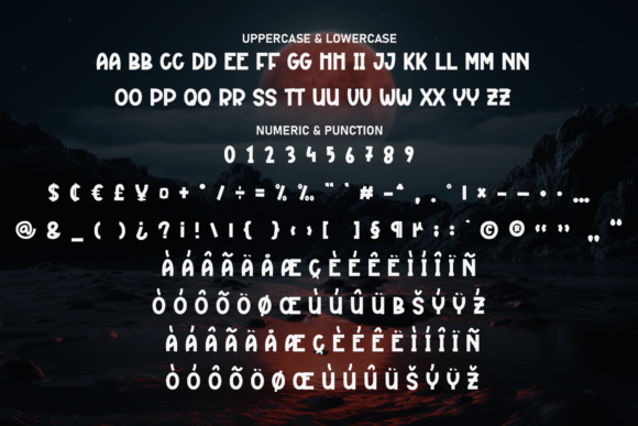Full Moon Font - Preview 6